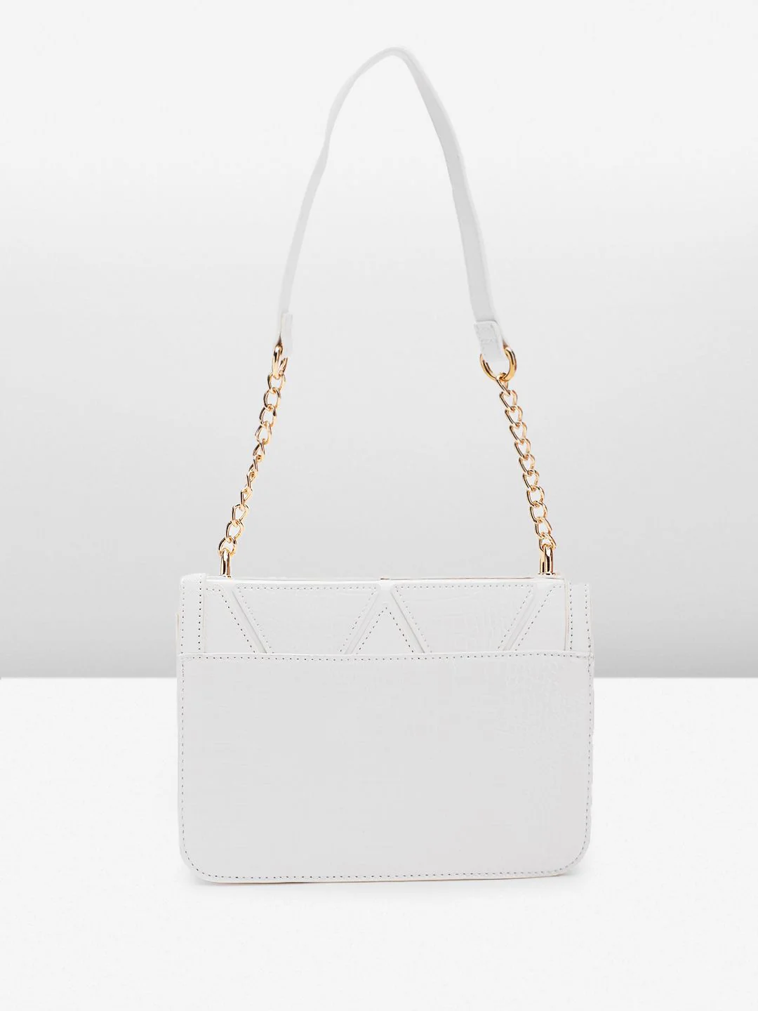 Lino Perros Textured Structured Shoulder Bag - Image 3