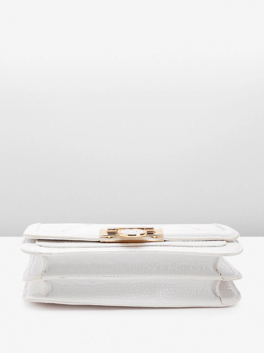 Lino Perros Textured Structured Shoulder Bag - Image 5