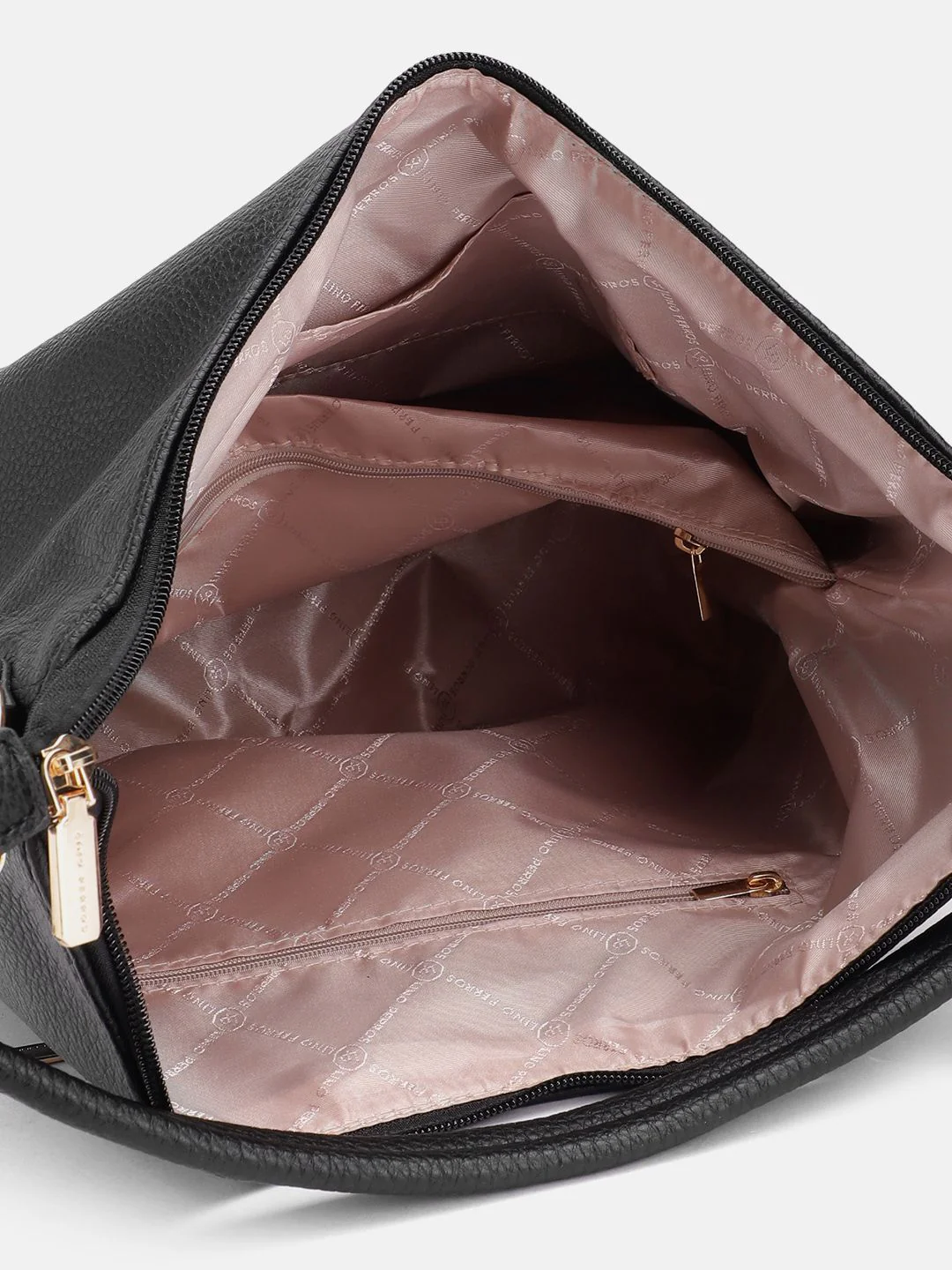 Lino Perros Textured Structured Shoulder Bag - Image 4