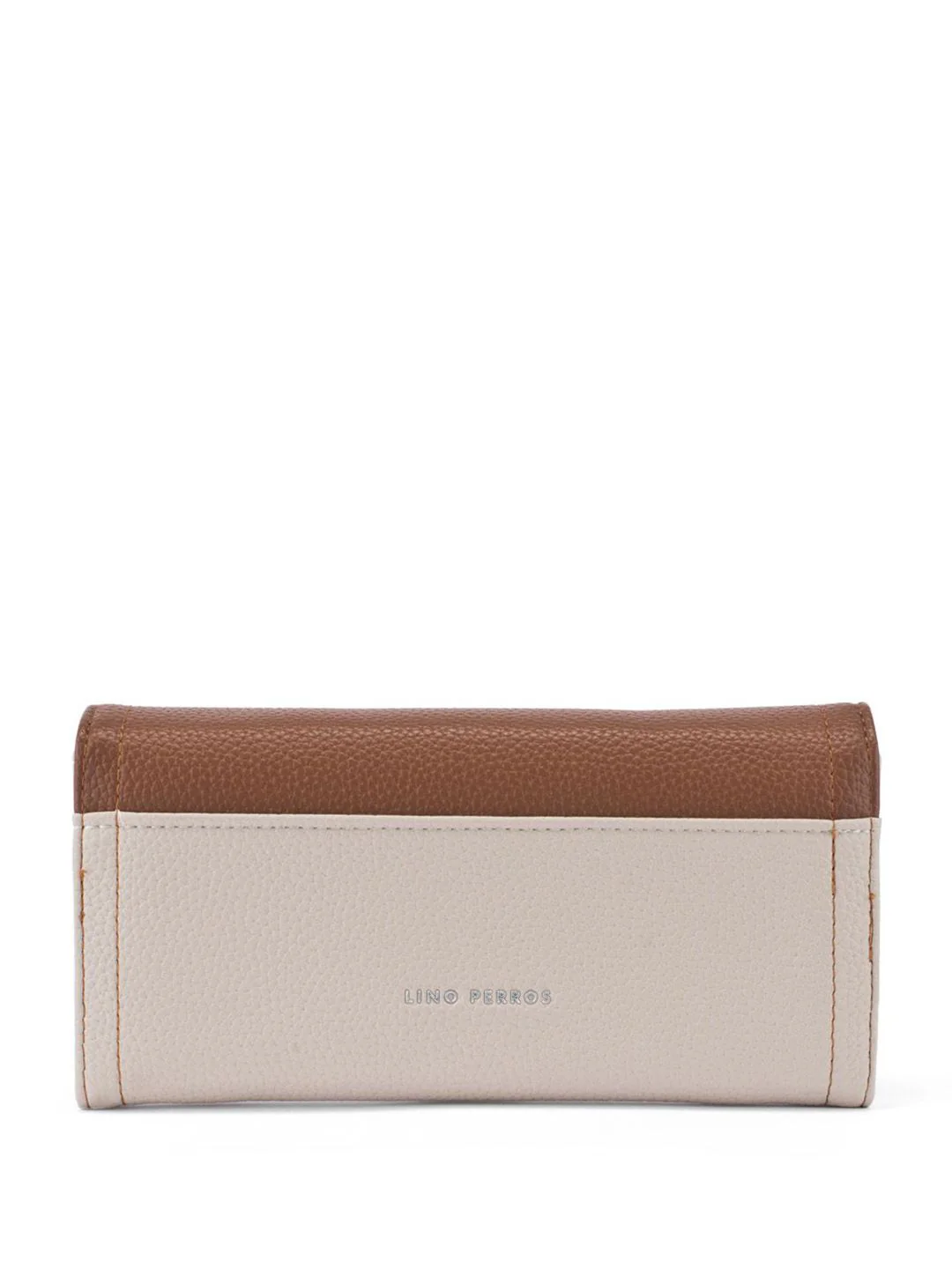Lino Perros Women Avril Mode Colourblocked Two Fold Wallet with SD Card Holder - Image 5