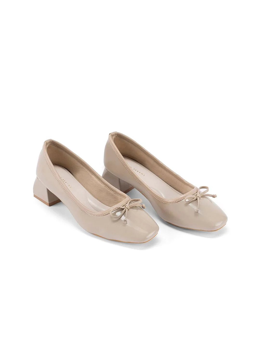 Lino Perros Women Block Pumps with Bows - Image 2