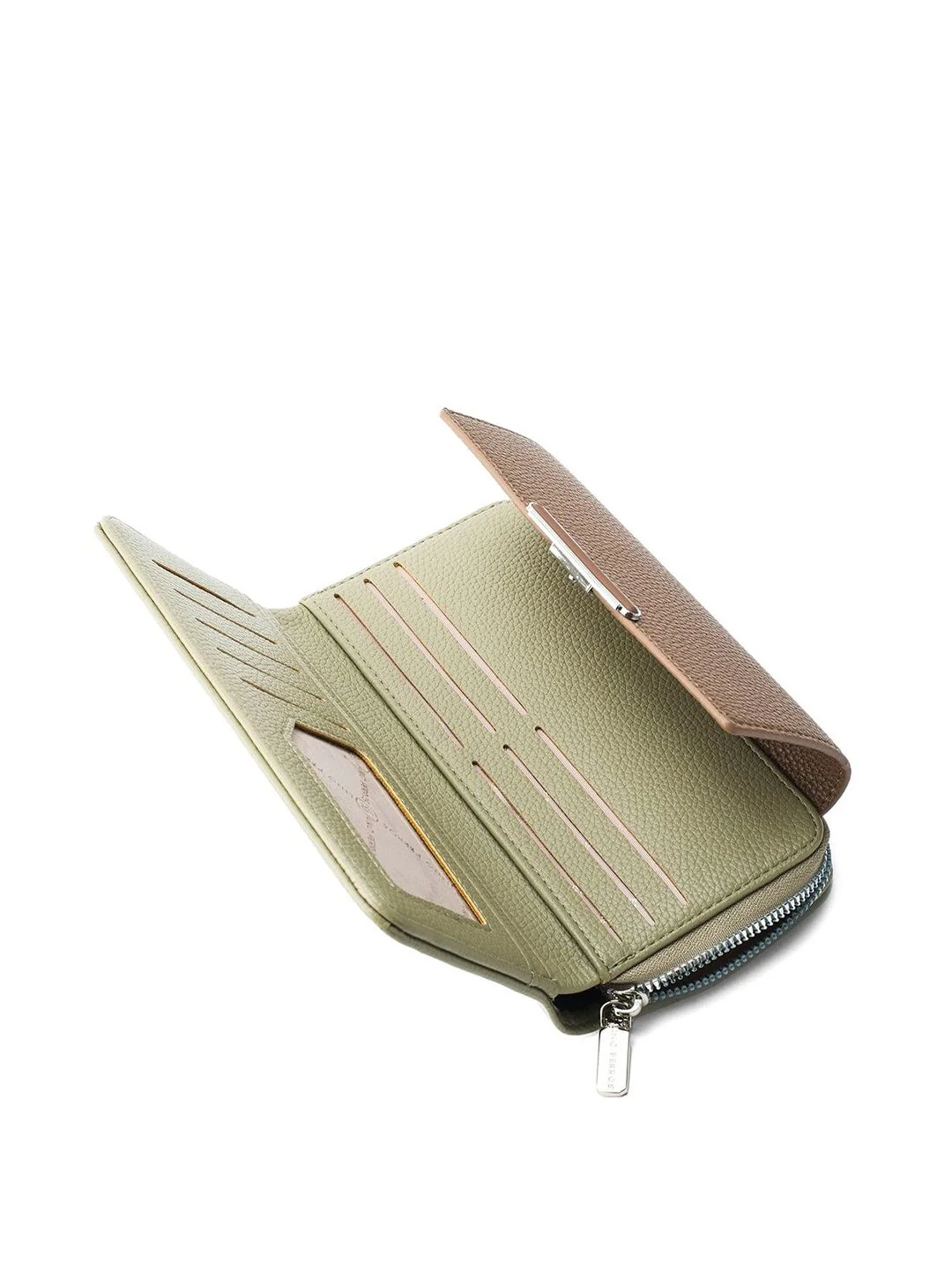 Lino Perros Women Colourblocked Card Holder - Image 4