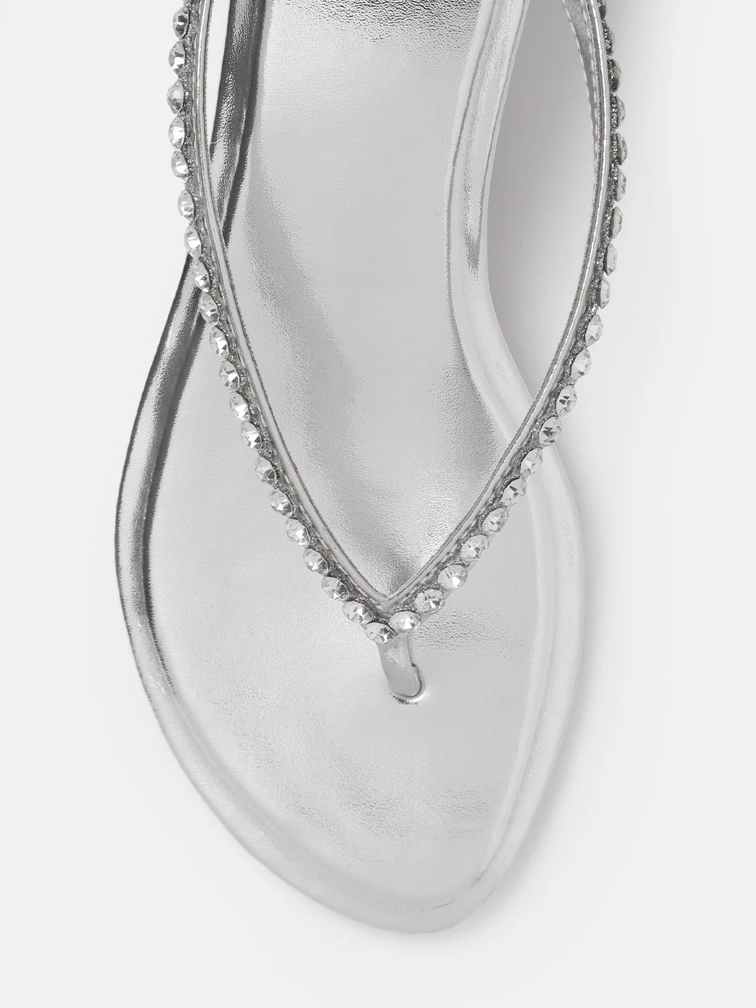 Lino Perros Women Embellished Open Toe Flats - Image 4