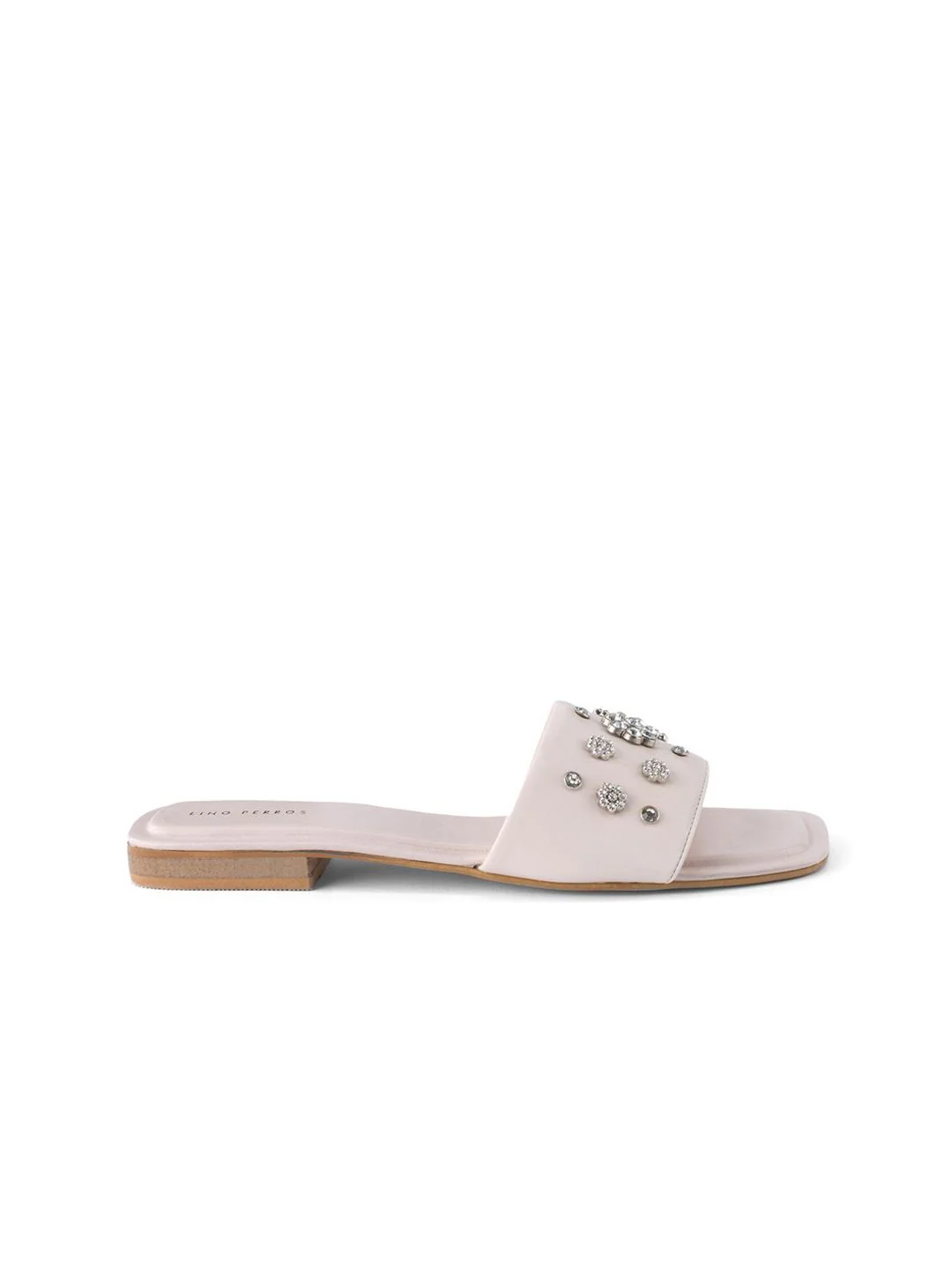 Lino Perros Women Embellished Open Toe Flats - Image 5