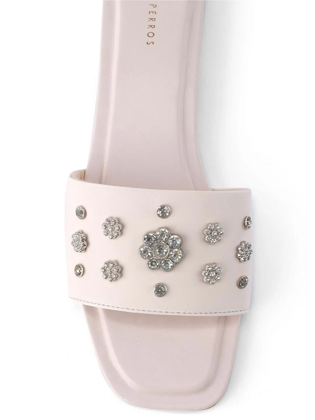 Lino Perros Women Embellished Open Toe Flats - Image 6