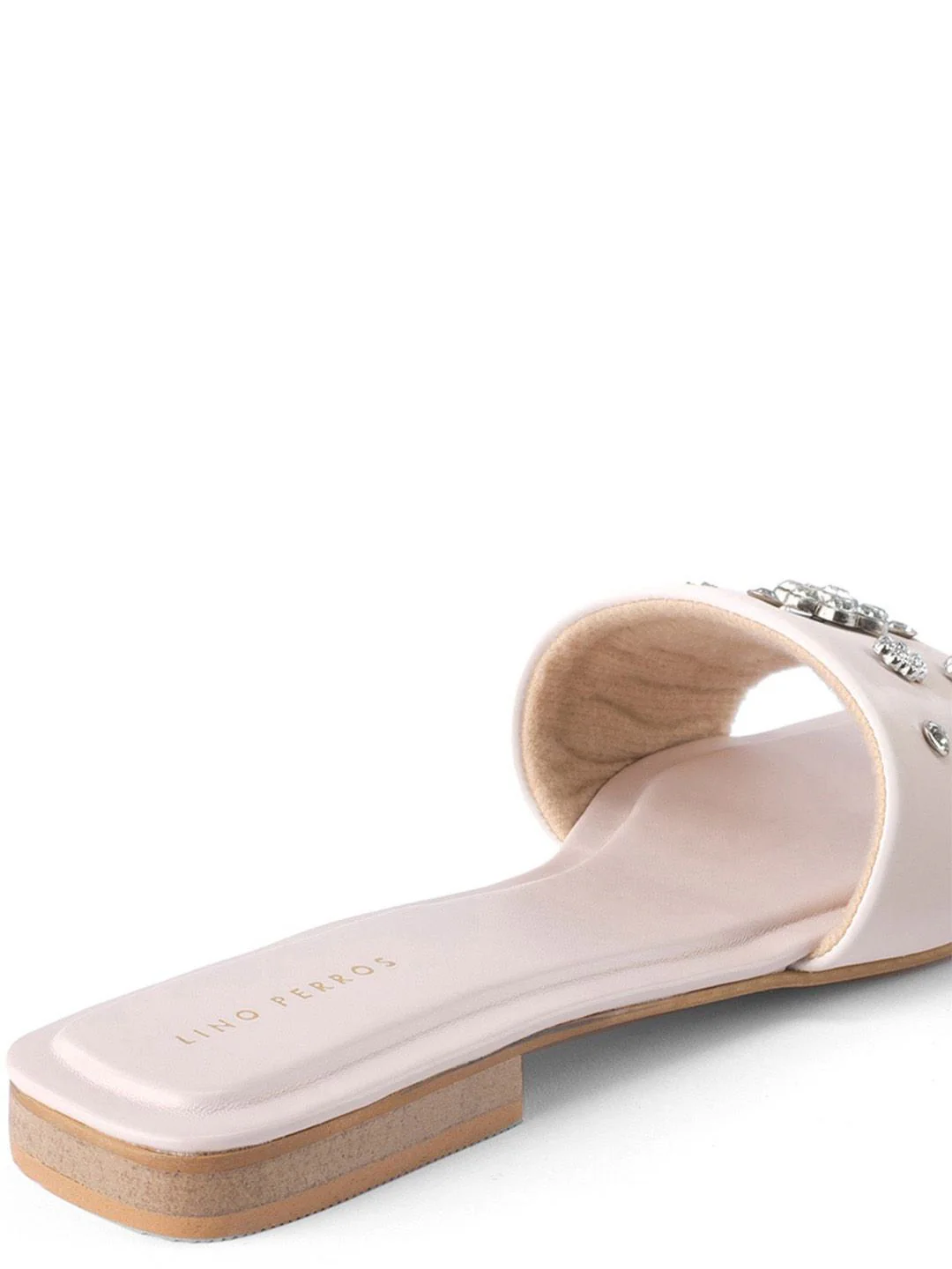 Lino Perros Women Embellished Open Toe Flats - Image 7