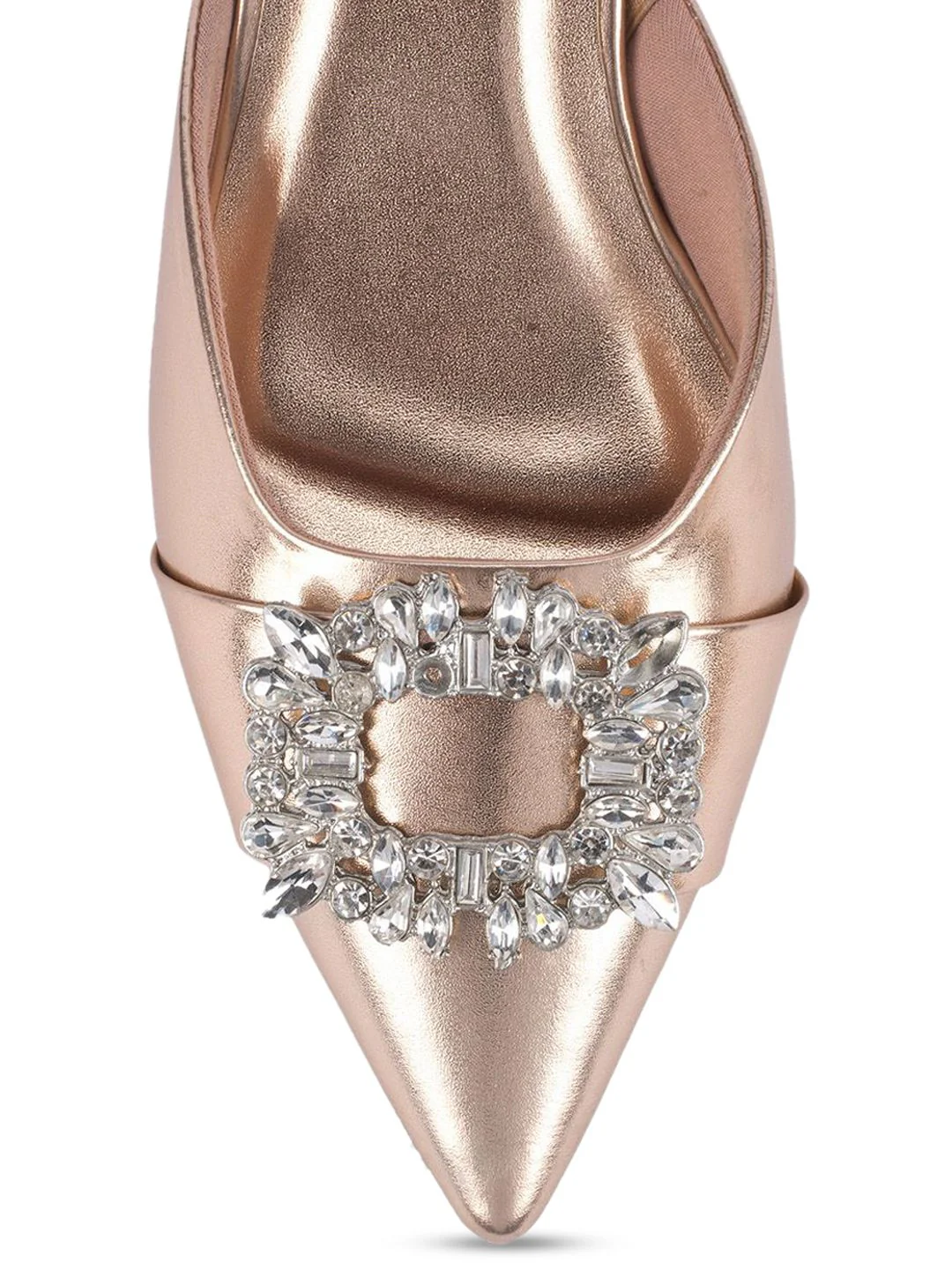 Lino Perros Women Pointed Toe Kitten Pumps - Image 4