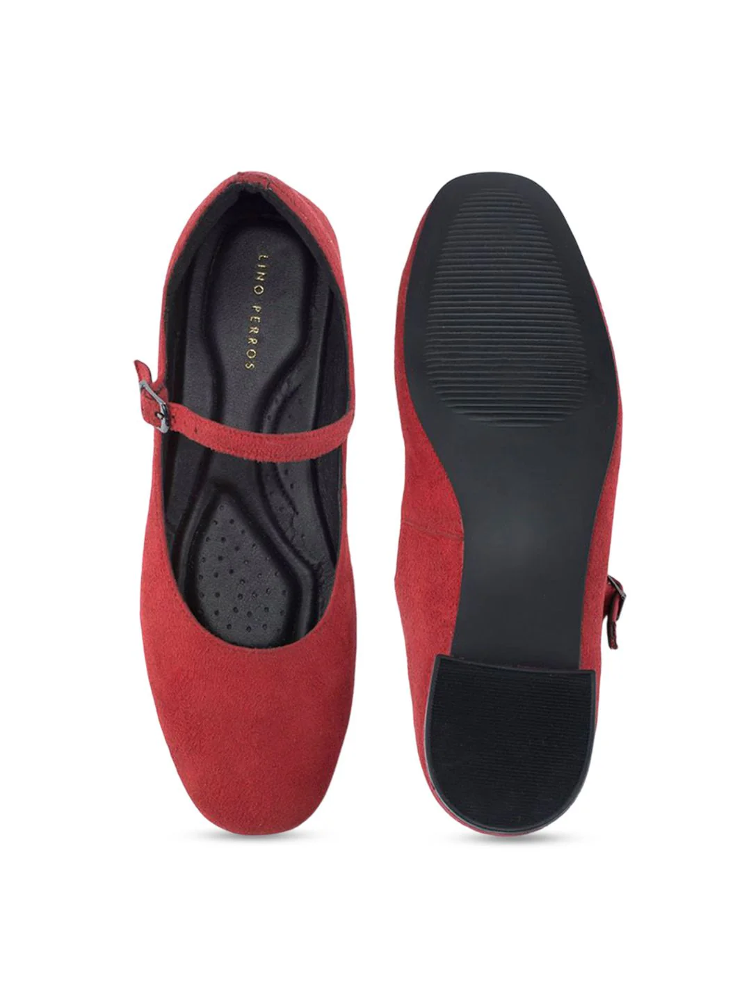 Lino Perros Women Solid Flats - Image 5