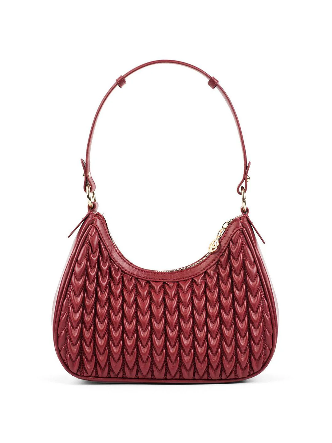 Lino Perros Women Textured Structured Handheld Bag - Image 3