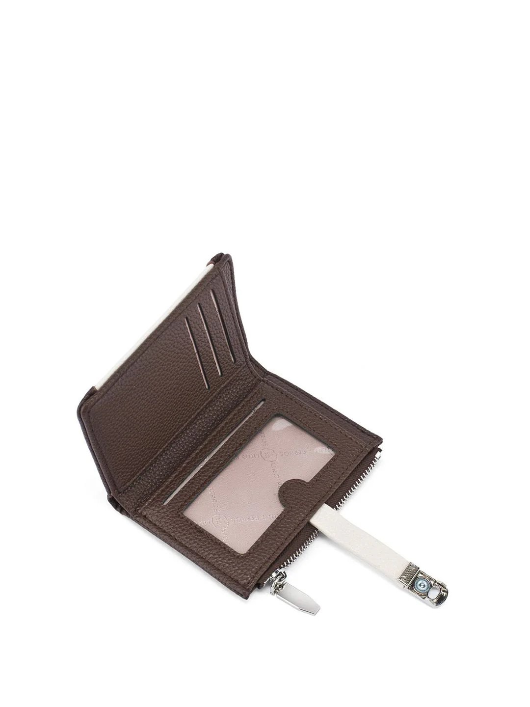 Lino Perros Women Two Fold Wallet with SD Card Holder - Image 6