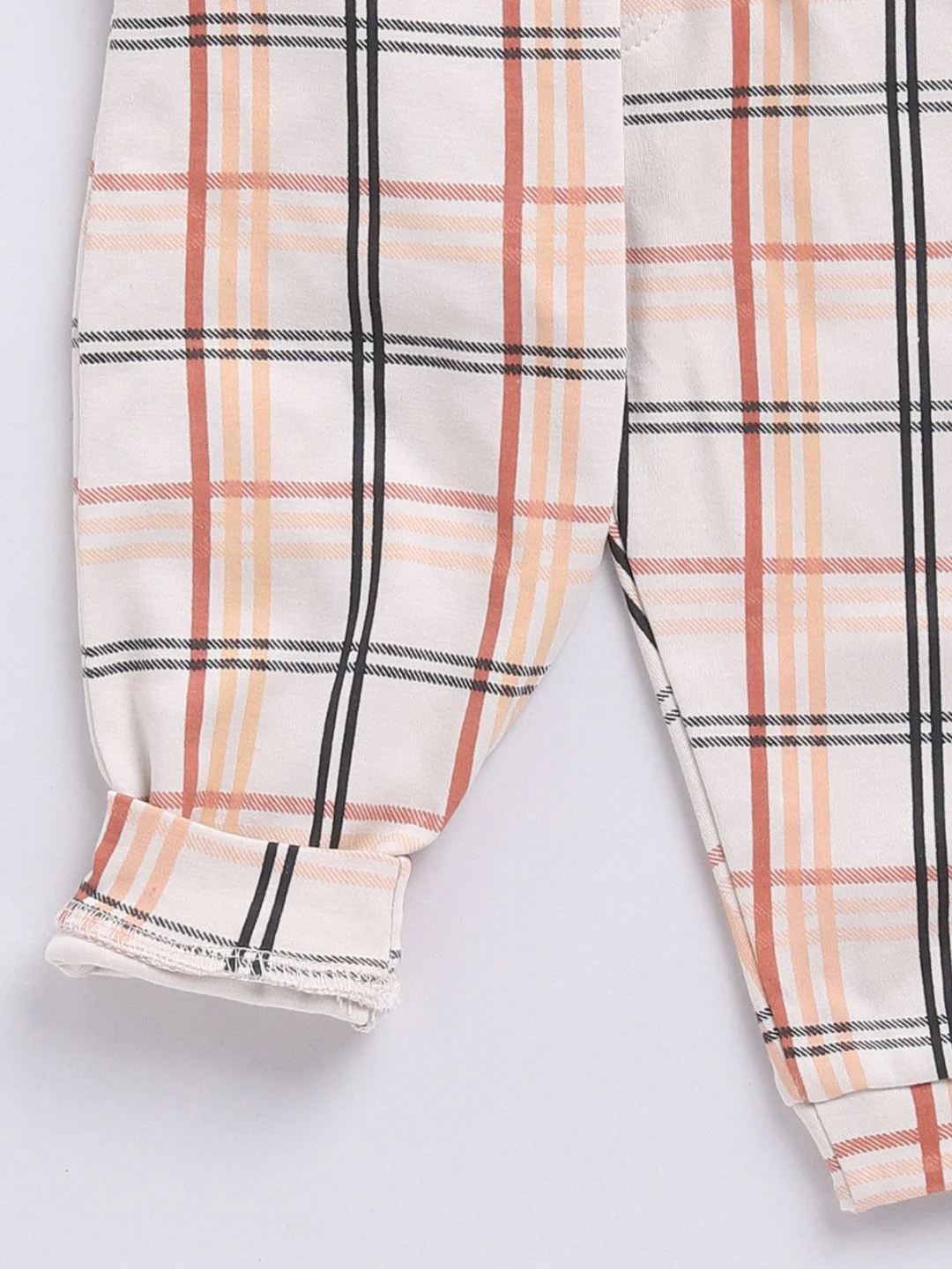 Moms Love Boys Checked Shirt with Trousers - Image 5