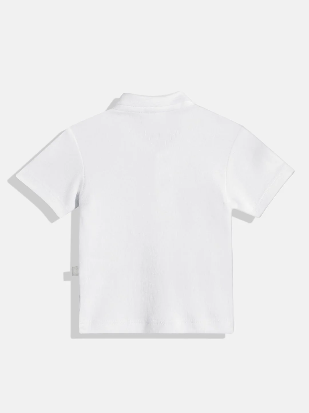 Moms Love Infant Boys Pure Cotton Colourblocked T-shirt with Shorts - Image 2