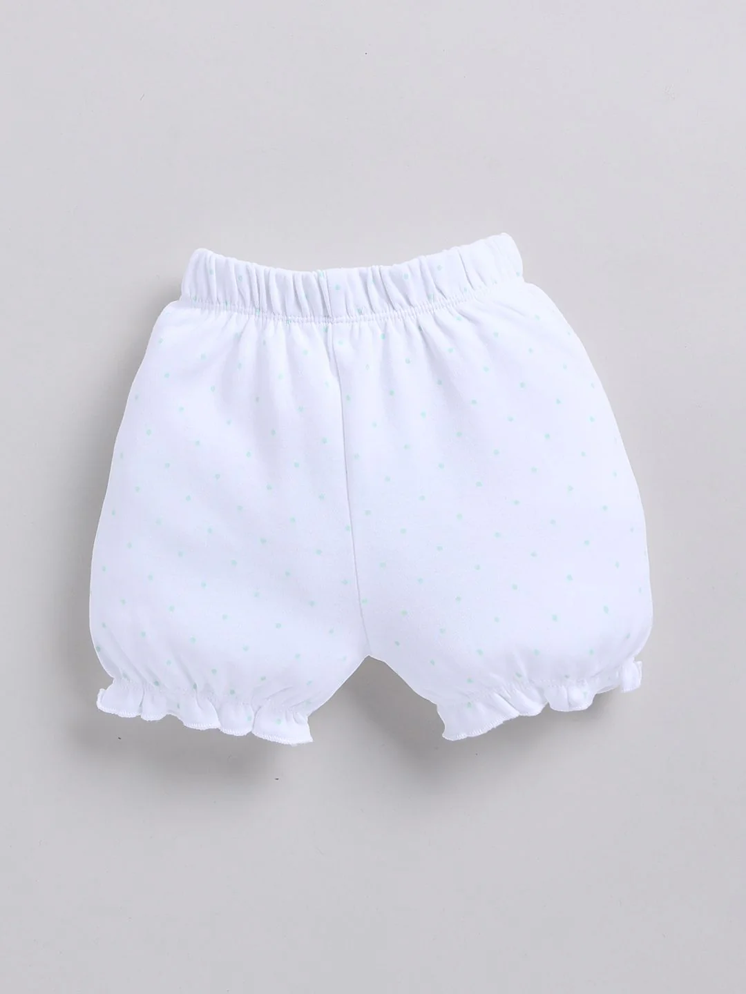 Moms Love Infant Girls Cotton A-Line Dress With Shorts - Image 4