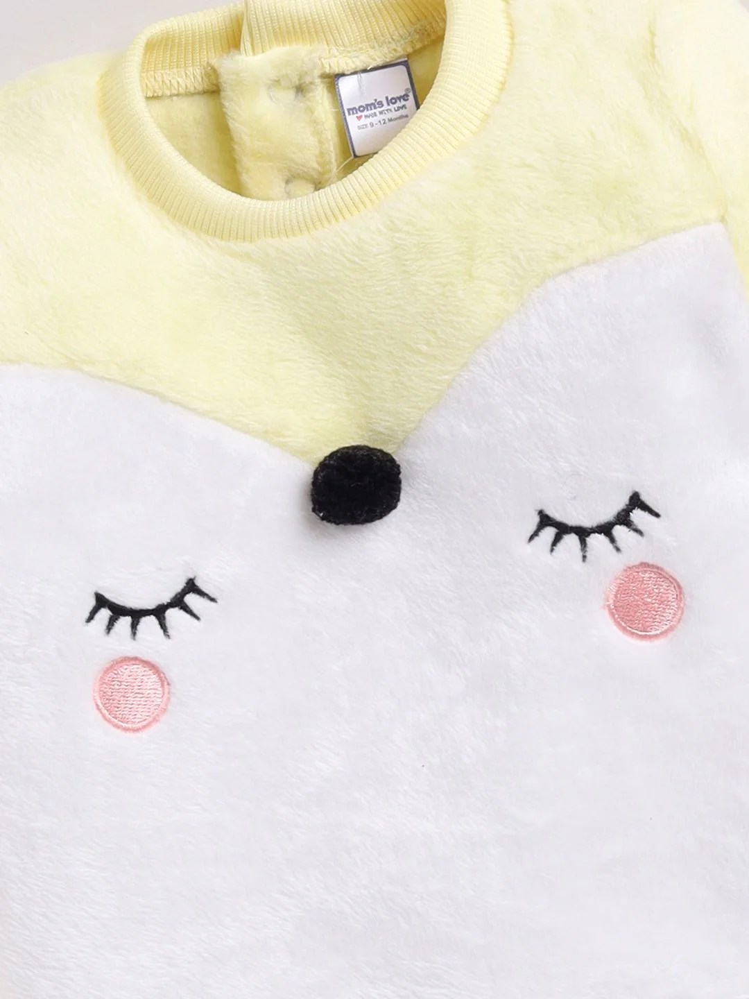 Moms Love Infant Girls Embroidered Pure Cotton Sweatshirt - Image 5