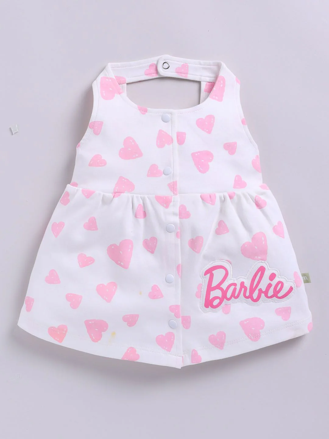 Moms Love Infant Girls Print Pure Cotton Fit & Flare Dress - Image 7