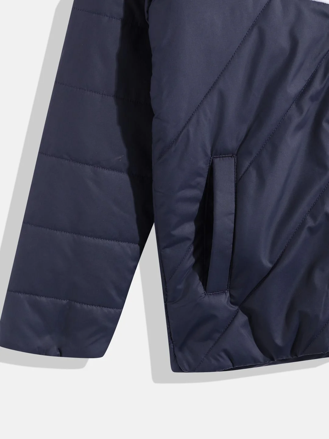 Monte Carlo Boys Colourblocked Hooded Padded Jacket - Image 5