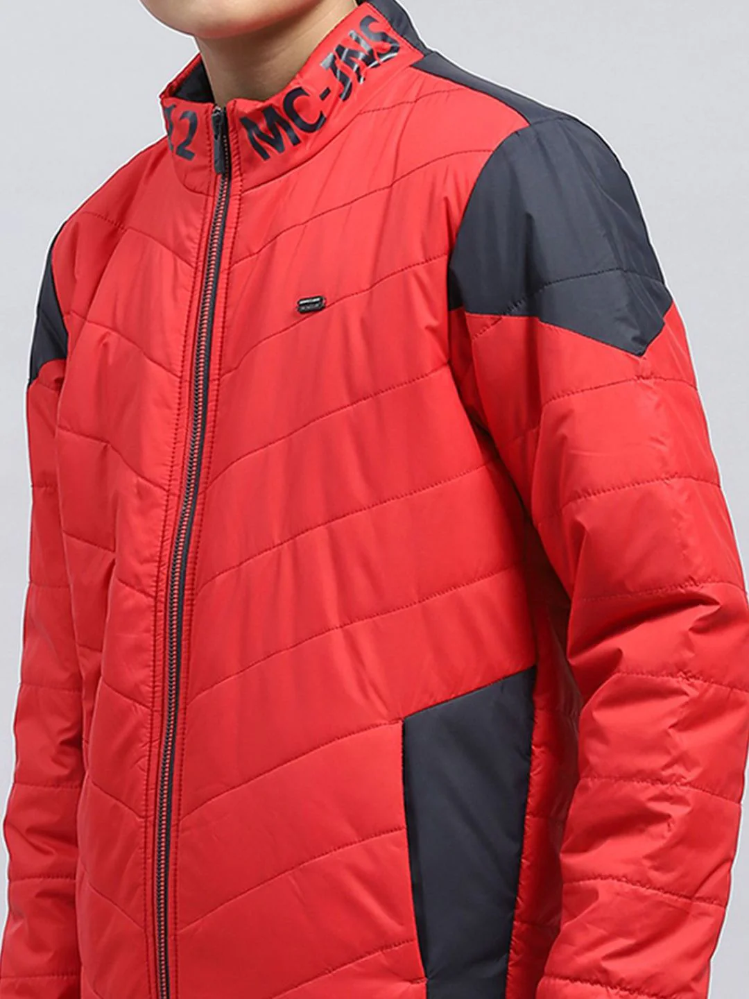 Monte Carlo Boys Mock Collar Solid Casual Padded Jacket - Image 2