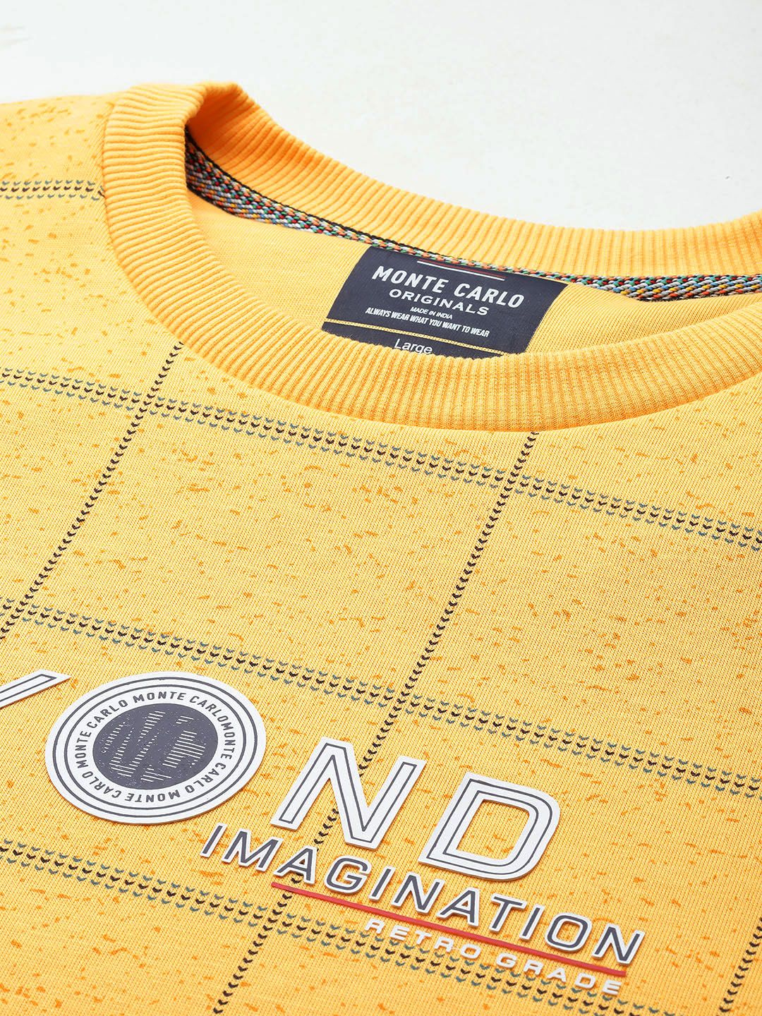 Monte Carlo Checked Pullover Sweatshirt - Image 2