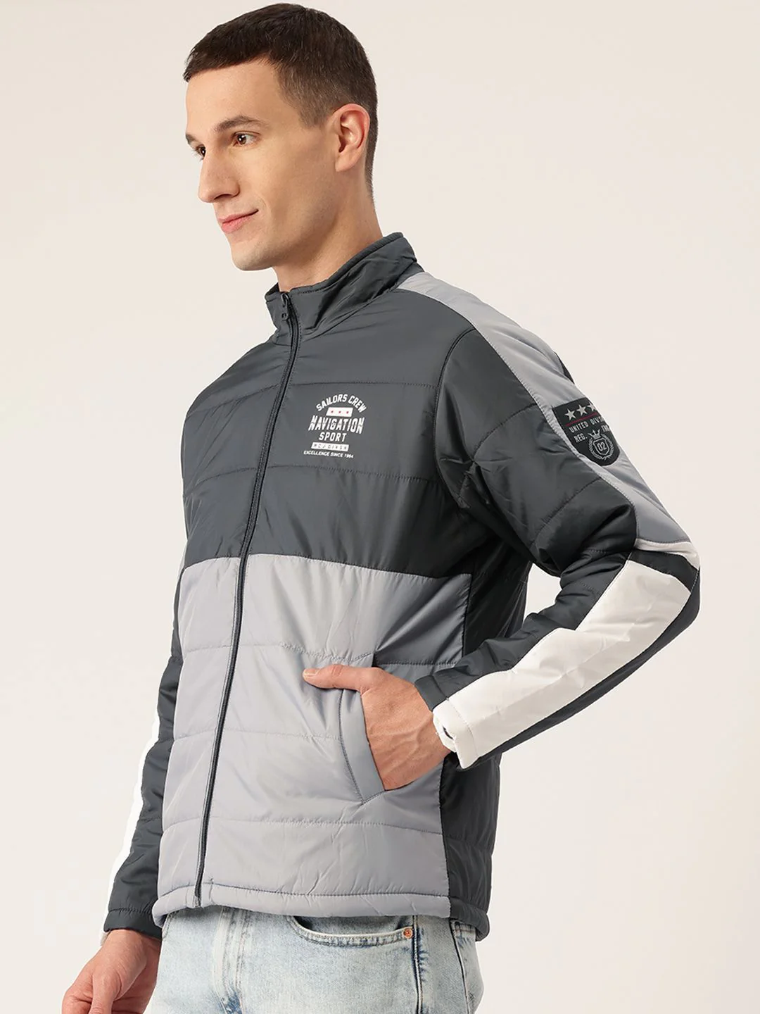 Monte Carlo Colourblocked Padded Jacket - Image 3