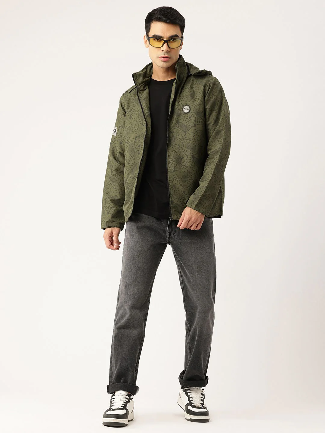 Monte Carlo Floral Hooded Tailored Jacket - Image 4