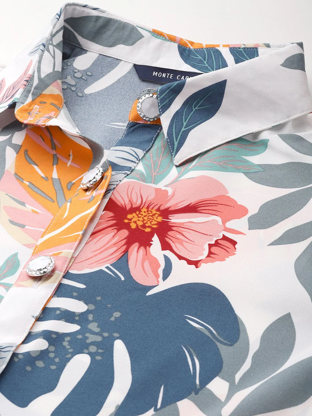 Monte Carlo Floral Printed Kurta - Image 2