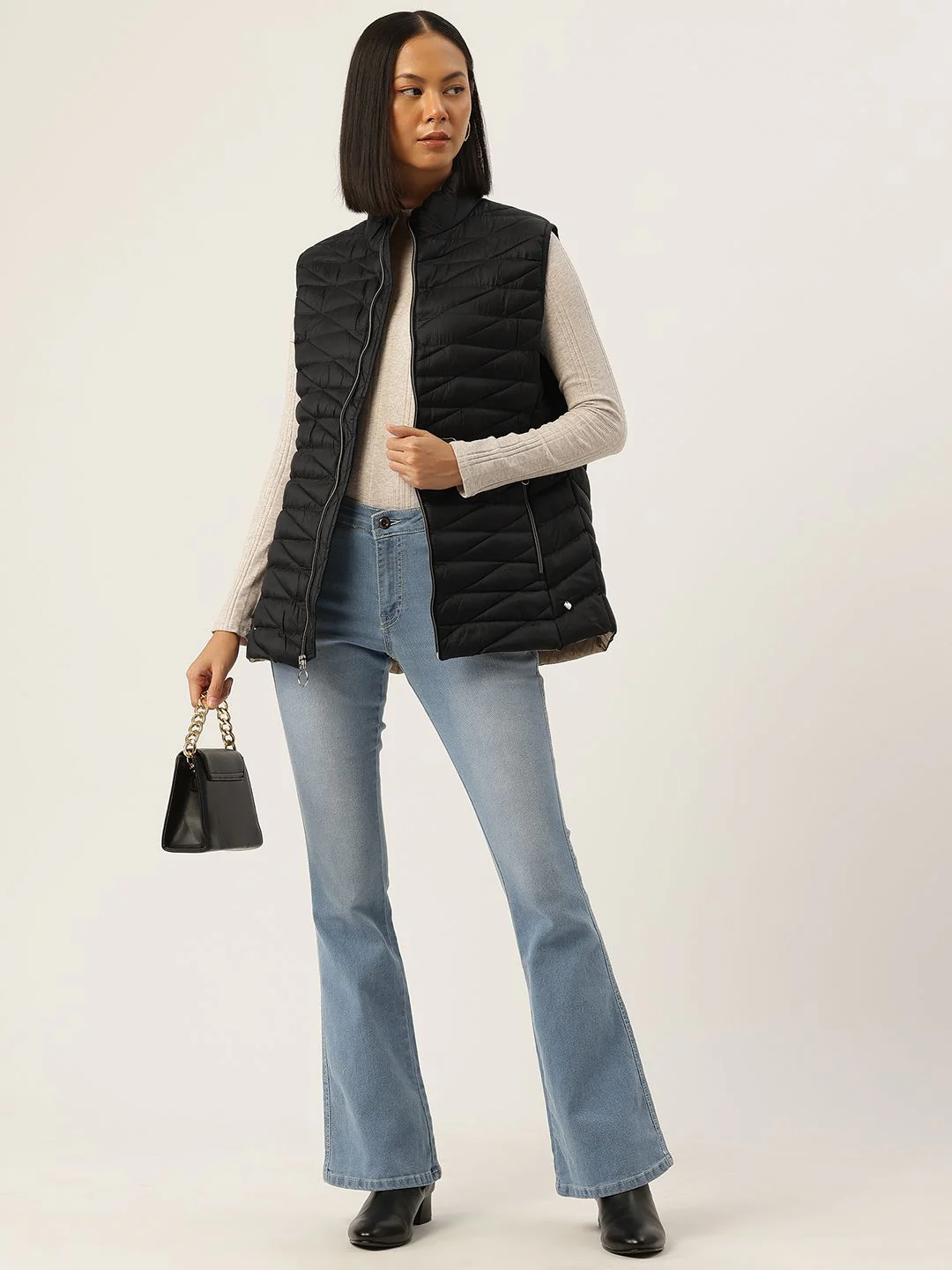 Monte Carlo Longline Padded Gilet Jacket - Image 4