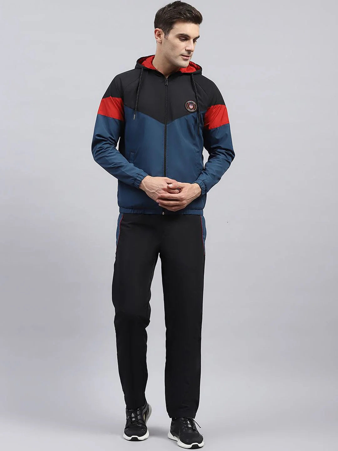 Monte Carlo Men Hooded Mid-Rise Tracksuits