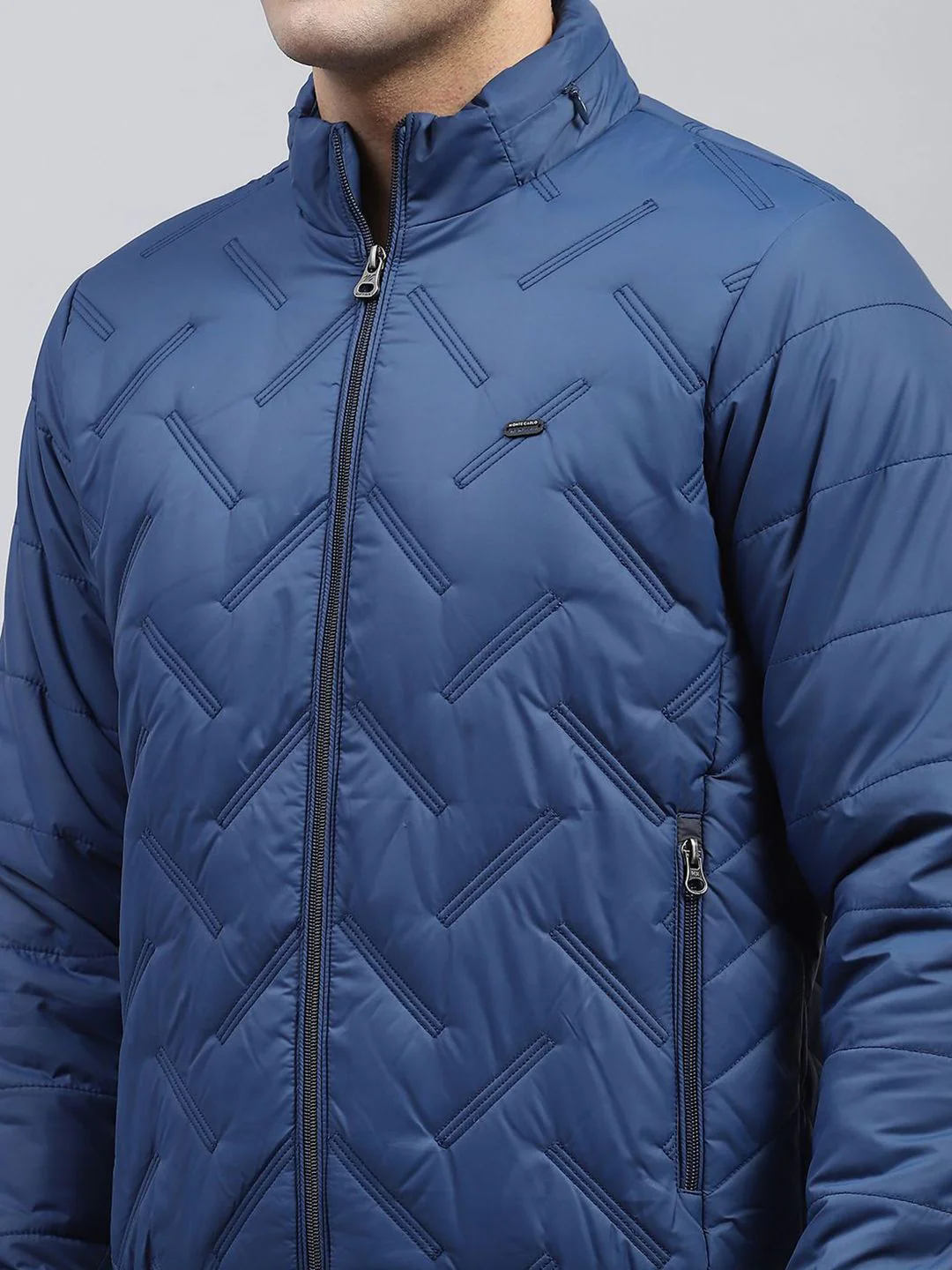 Monte Carlo Men Hooded Solid Casual Padded Jacket - Image 2