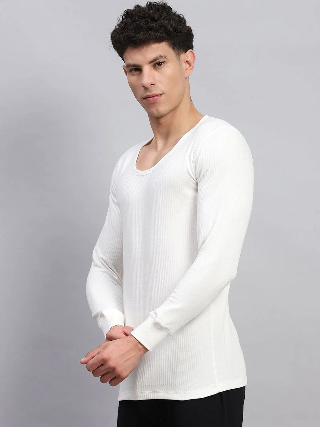 Monte Carlo Men Round Neck Full Sleeve Thermal Vest - Image 5