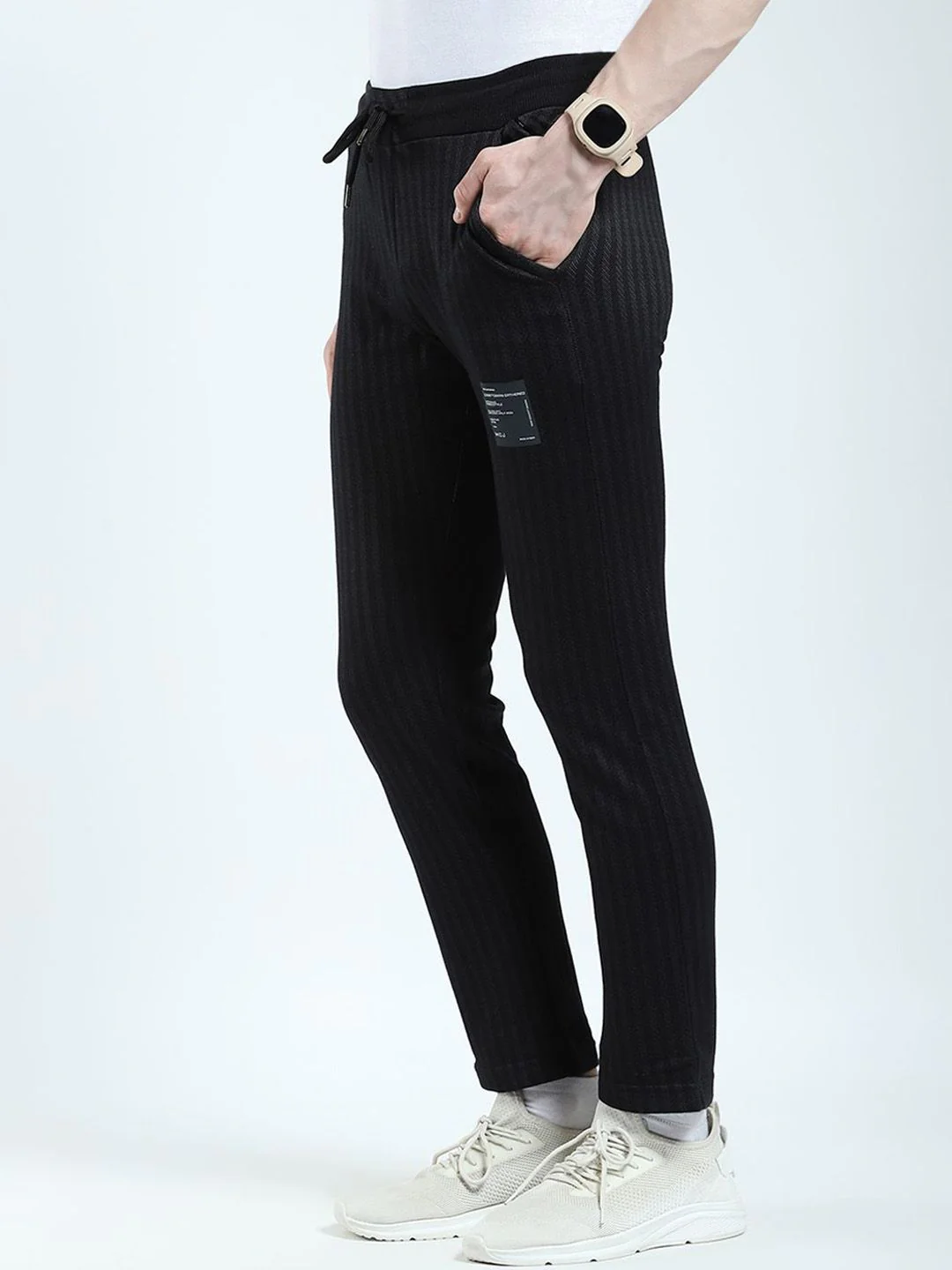 Monte Carlo Men Self Design Lower Track Pant - Image 3