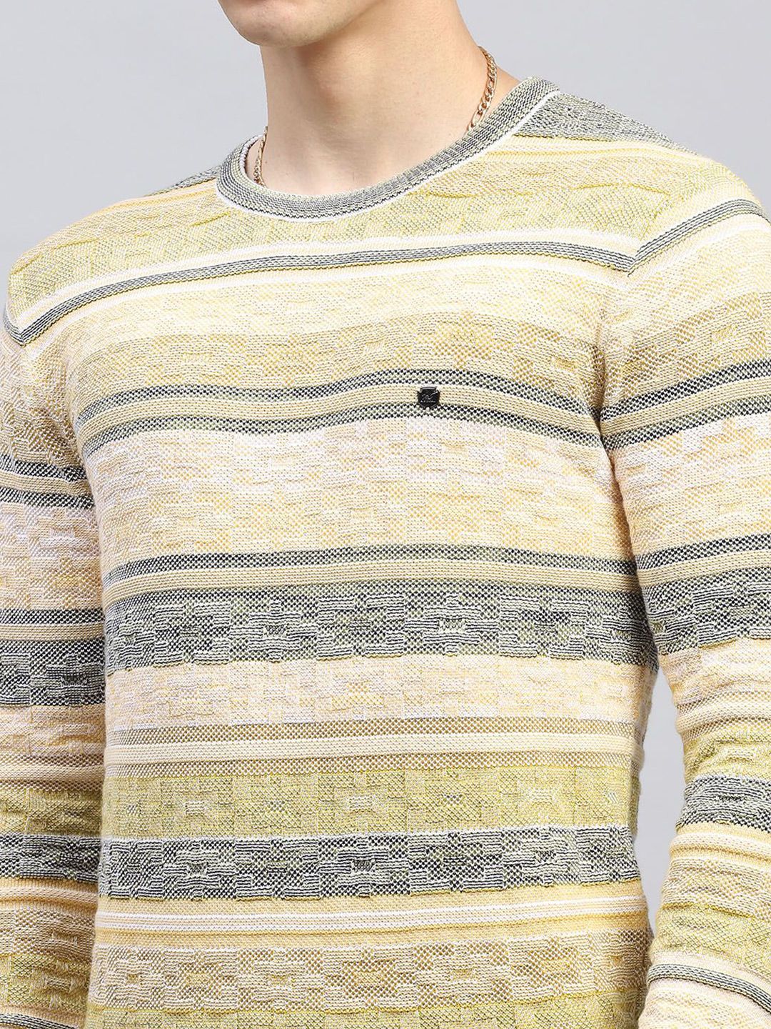 Monte Carlo Men Striped Pullover - Image 2