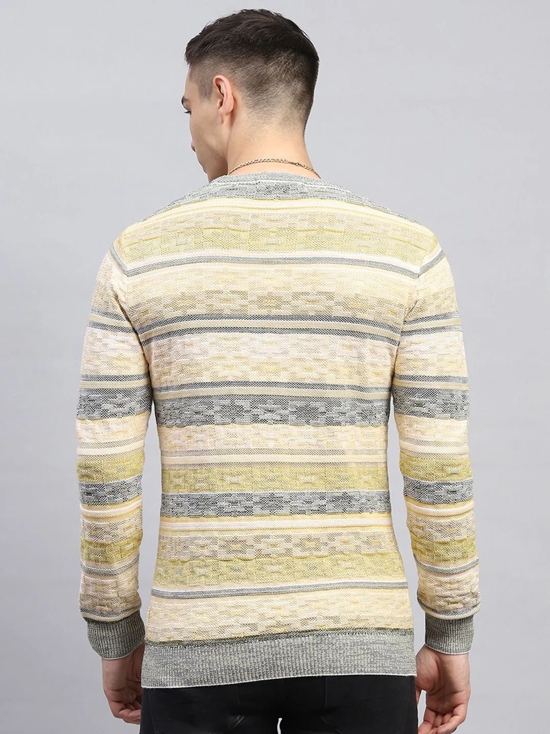 Monte Carlo Men Striped Pullover - Image 4