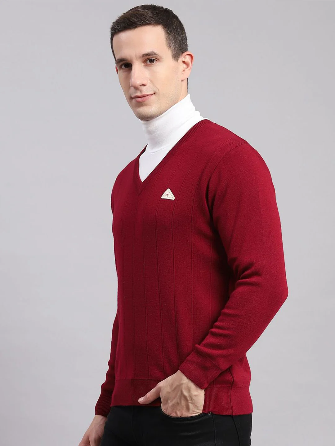 Monte Carlo Men Woollen Pullover - Image 4