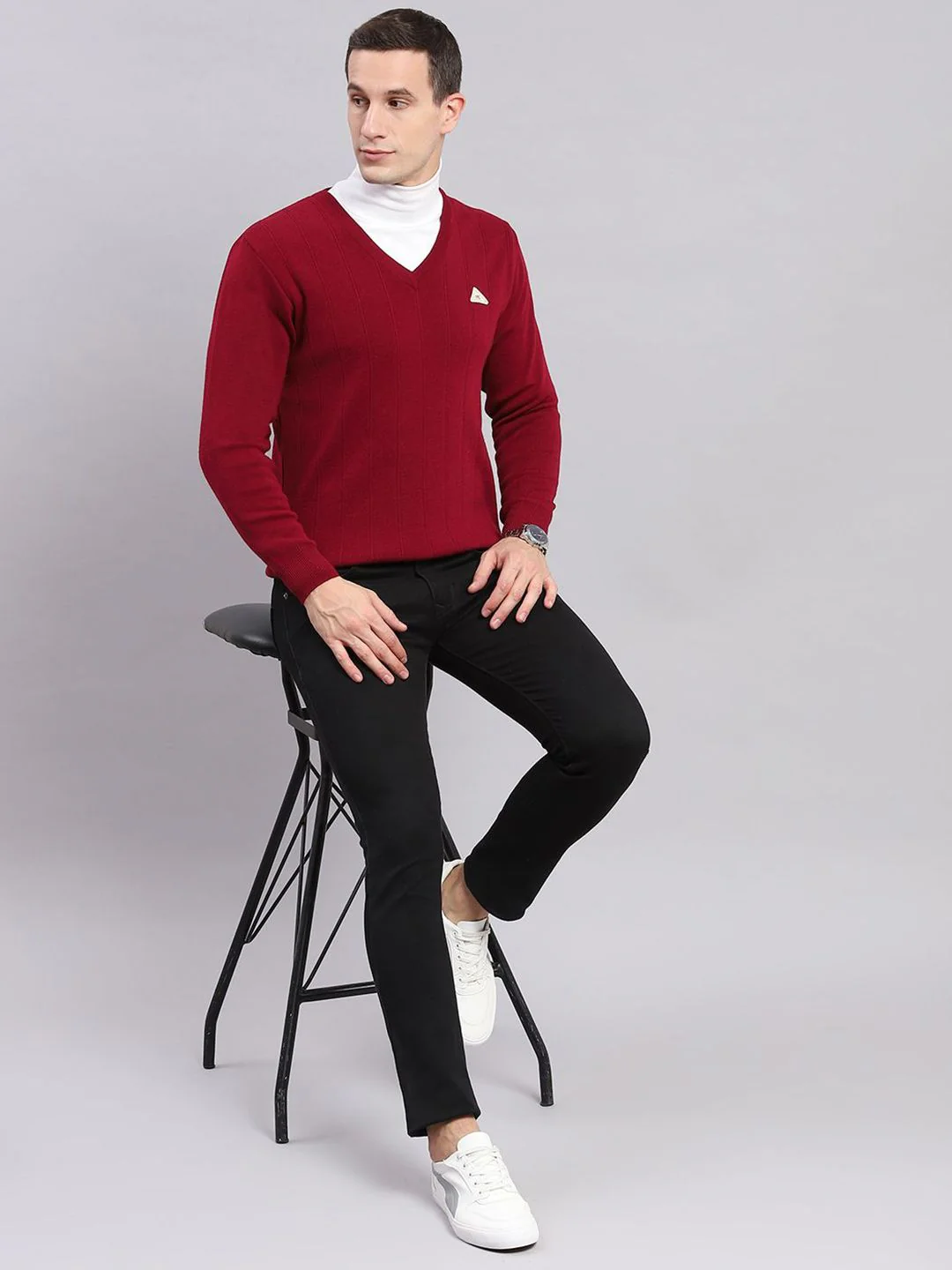 Monte Carlo Men Woollen Pullover - Image 7