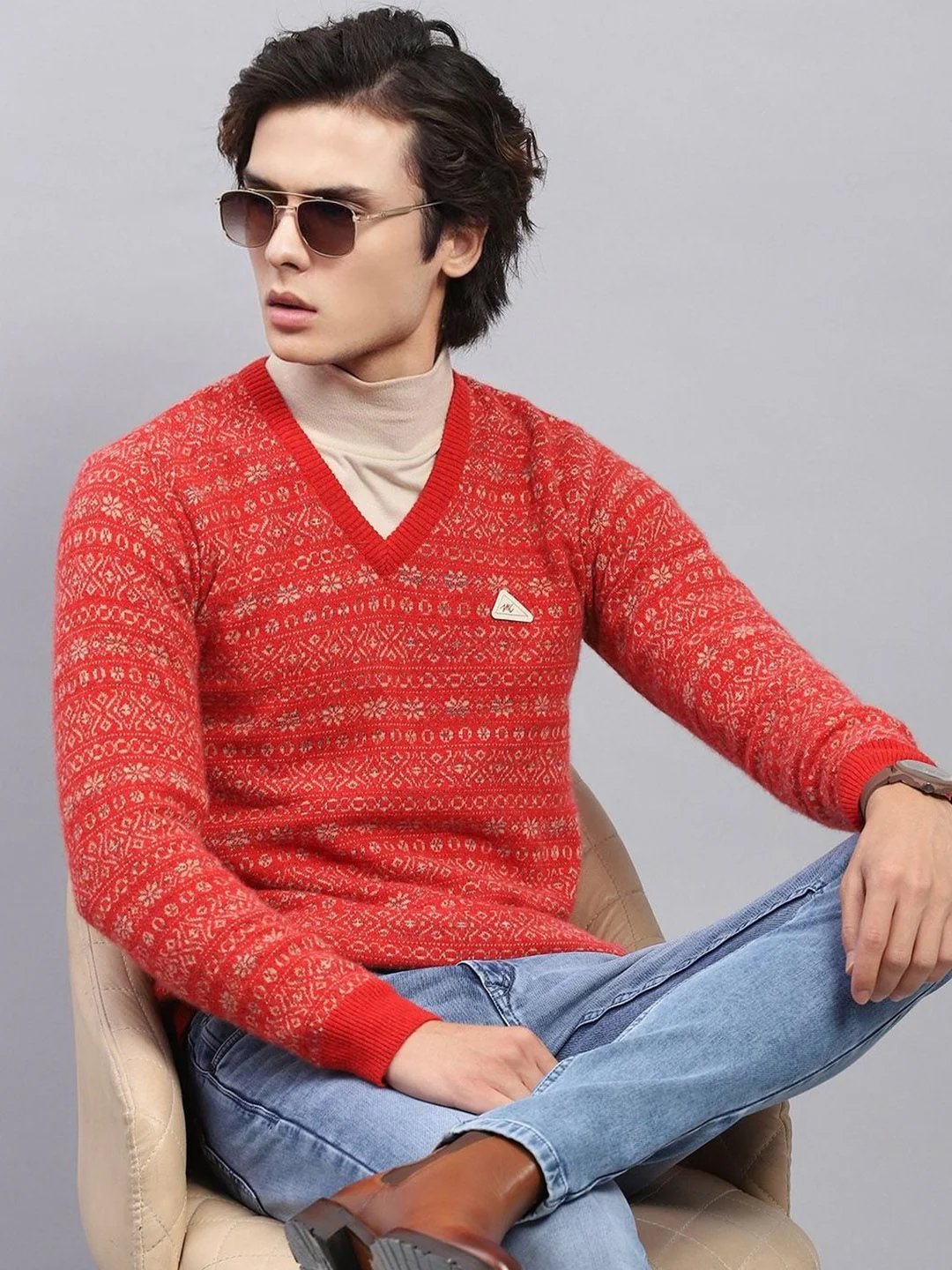 Monte Carlo Men Woollen Pullover - Image 7