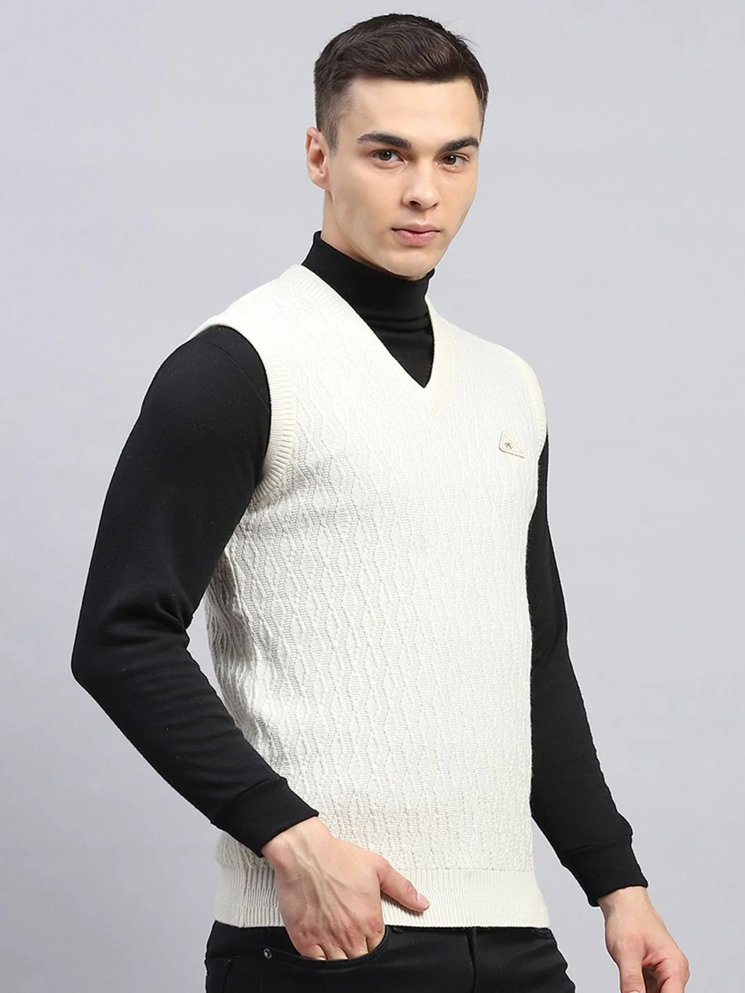Monte Carlo Men Woollen Pullover - Image 3