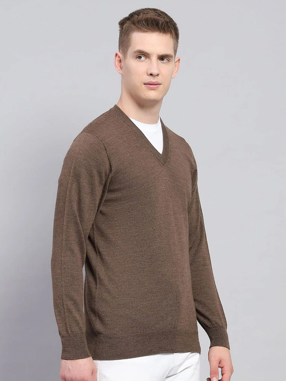Monte Carlo Men Woollen Pullover Sweater - Image 3