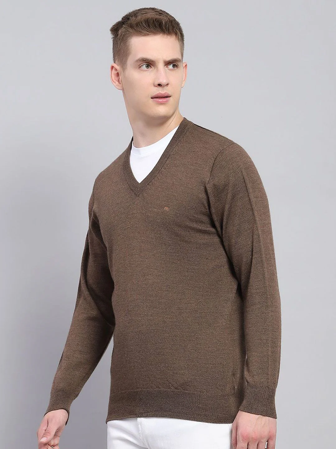 Monte Carlo Men Woollen Pullover Sweater - Image 5