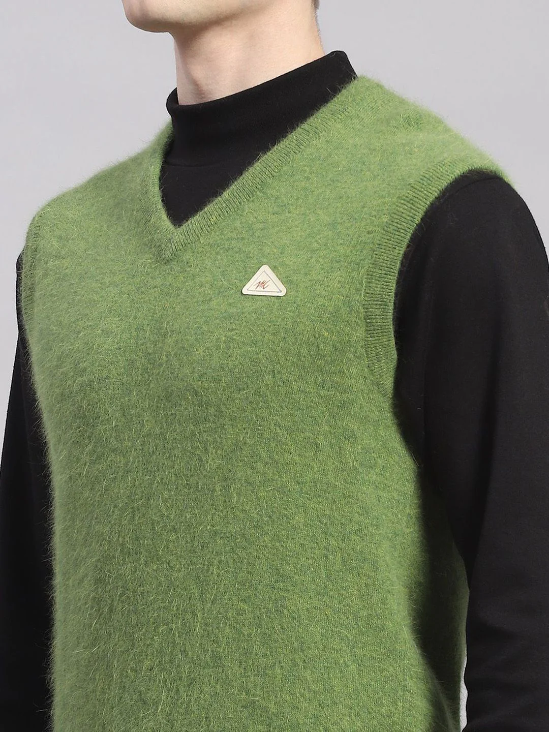 Monte Carlo Men Woollen Sweater Vest - Image 2