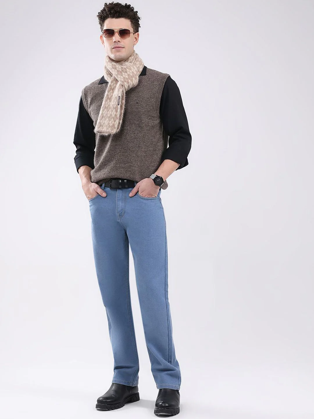 Monte Carlo Men Woollen Sweater Vest - Image 6