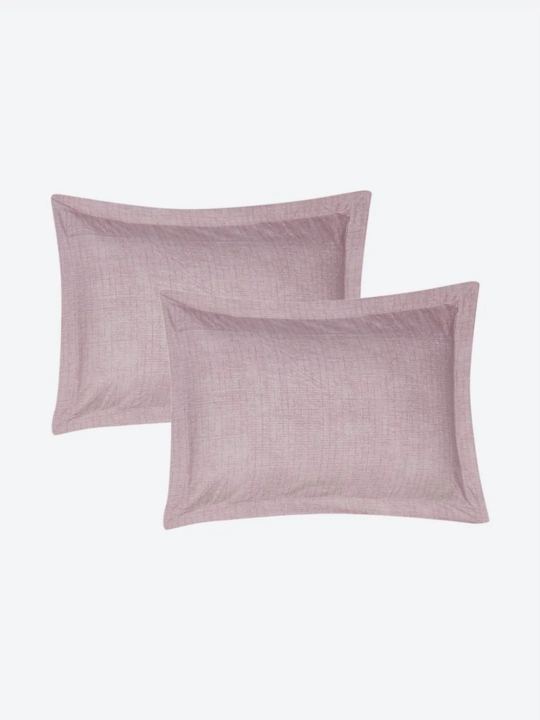 Monte Carlo Peach-Coloured & White Geometric 144 TC King Bedsheet Set 1.85 m x 1.95 m - Image 4