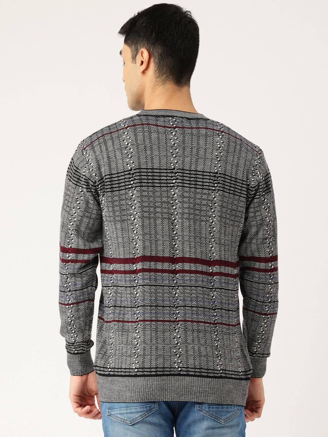 Monte Carlo Printed Woollen Pullover - Image 5