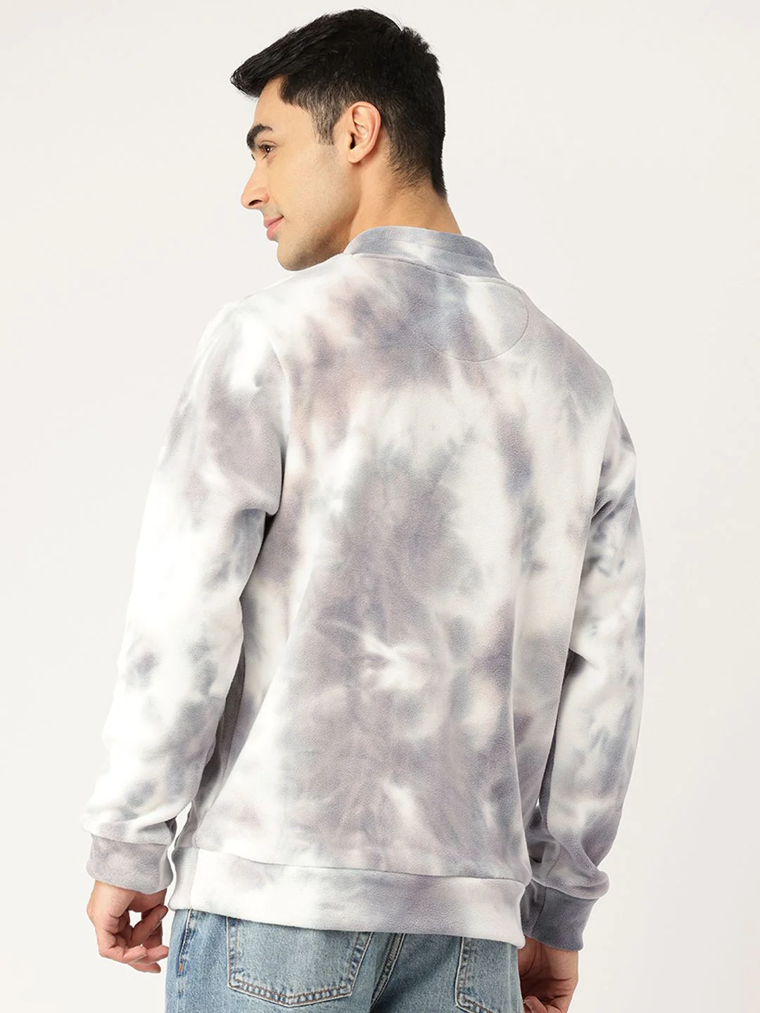 Monte Carlo Round Neck Printed Fleece Sweatshirt - Image 5