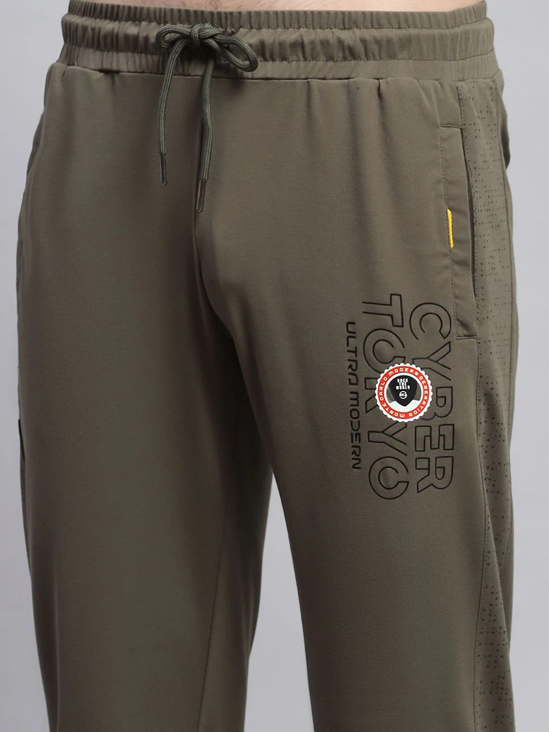 Monte Carlo Solid Men Printed Track Pants - Image 6