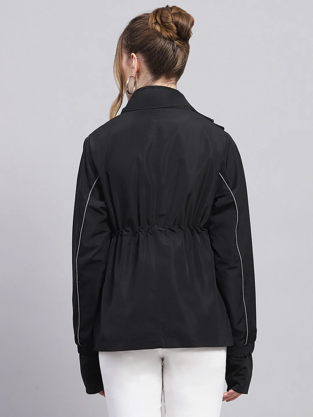 Monte Carlo Water Repellent Toggle Waist Hooded Tailored Jacket - Image 4