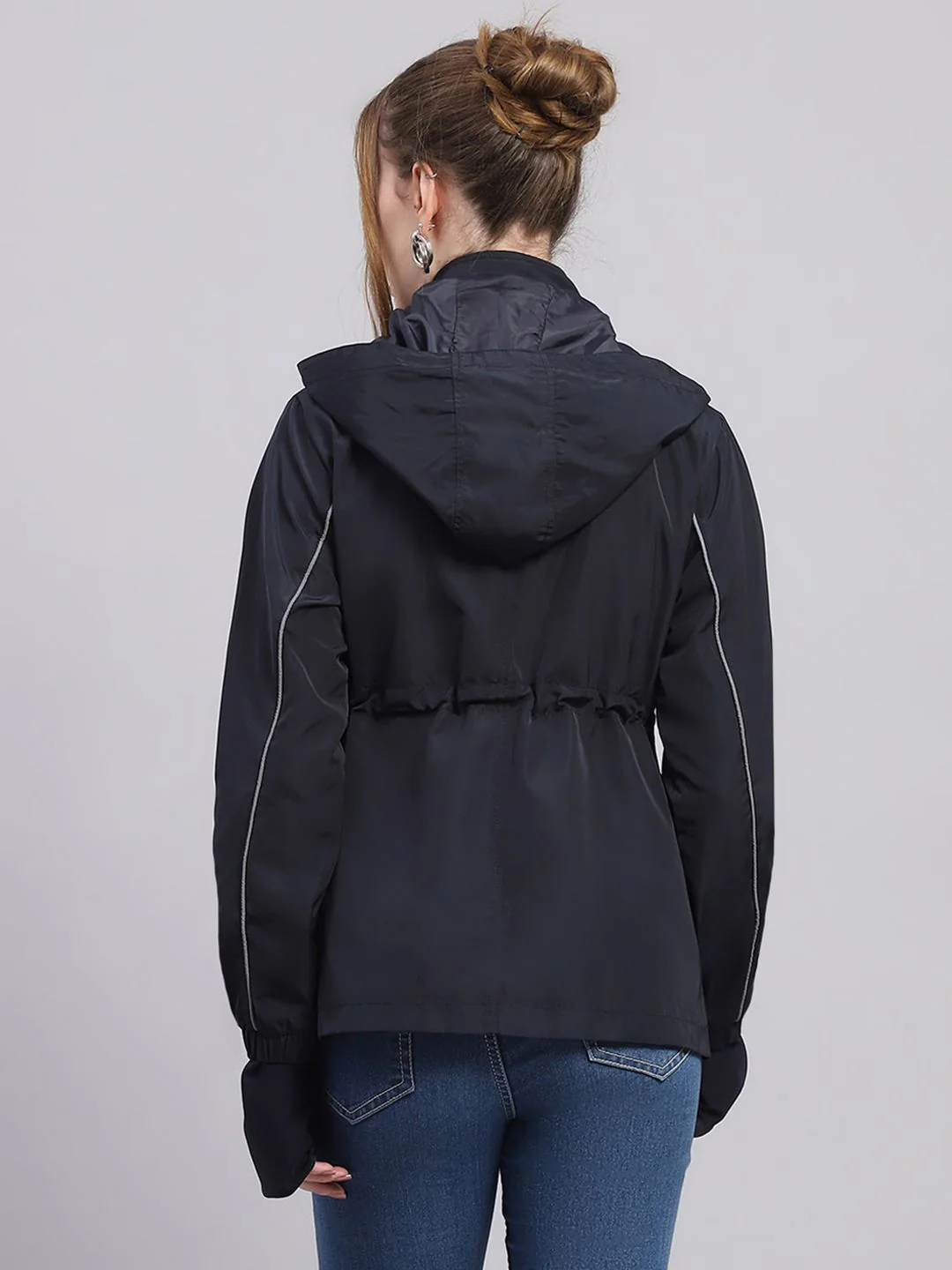Monte Carlo Water Repellent Toggle Waist Hooded Tailored Jacket - Image 5