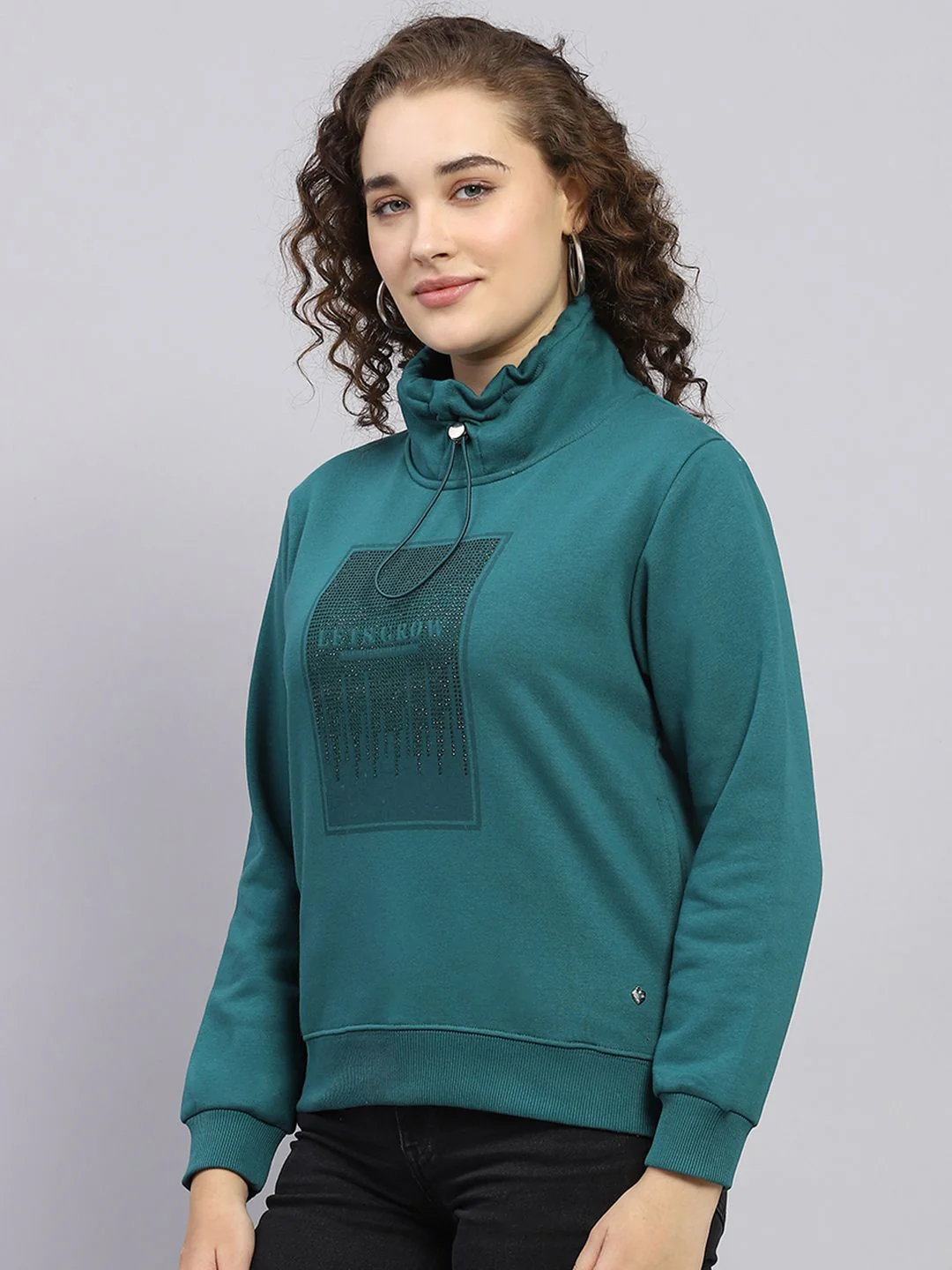 Monte Carlo Women Embellished Sweatshirt - Image 3