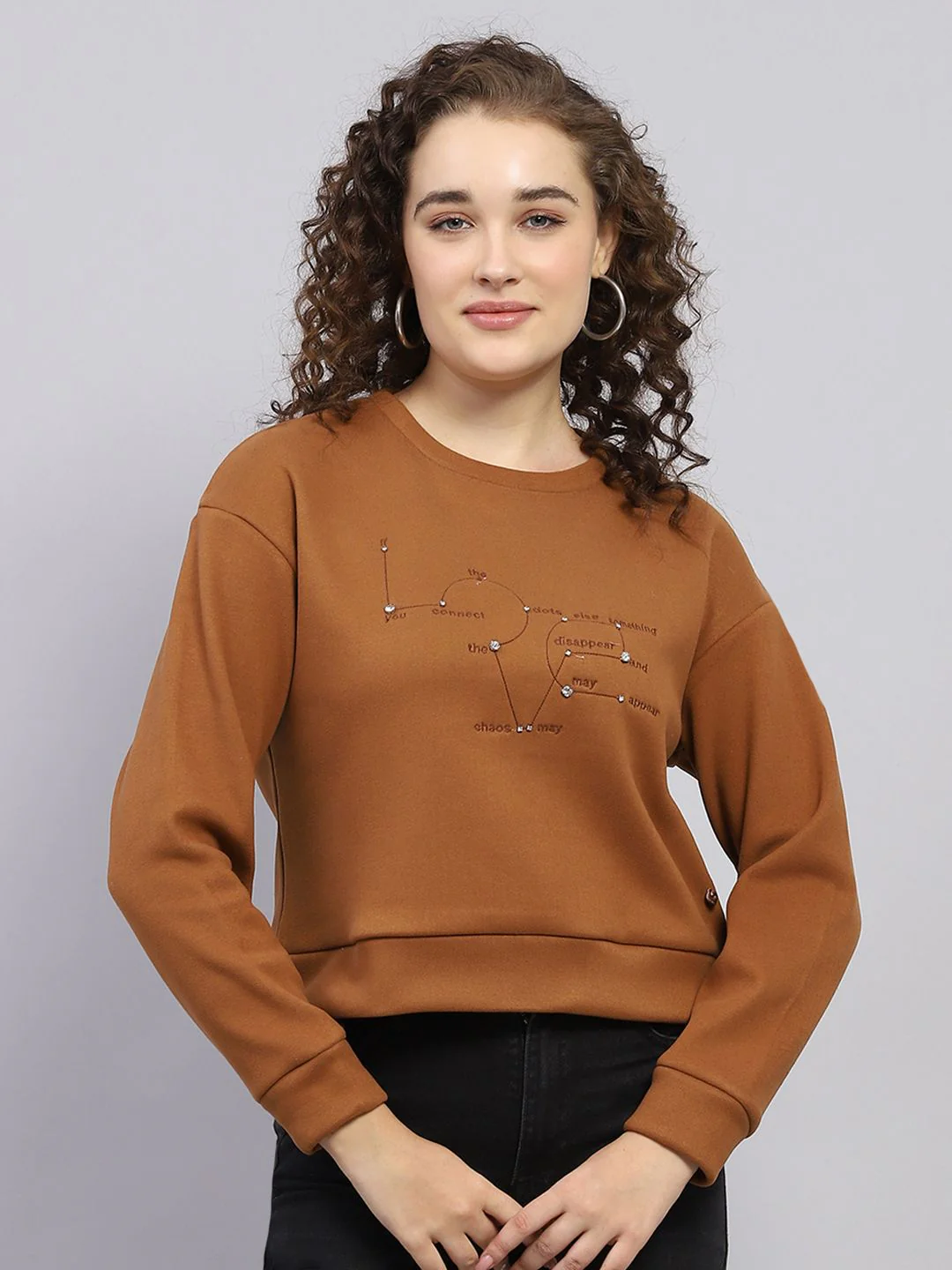 Monte Carlo Women Embroidered Sweatshirt