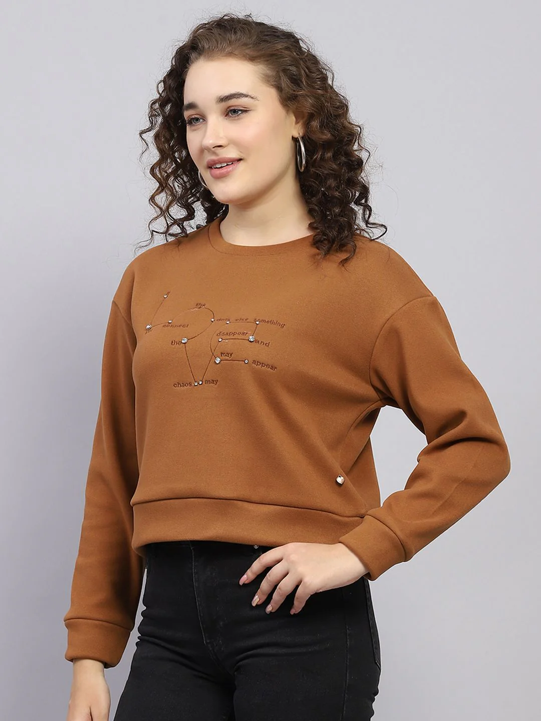 Monte Carlo Women Embroidered Sweatshirt - Image 3