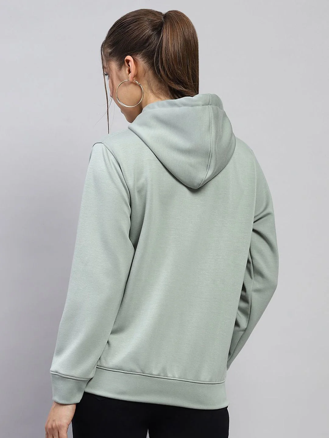 Monte Carlo Women Printed Hooded Sweatshirt - Image 4